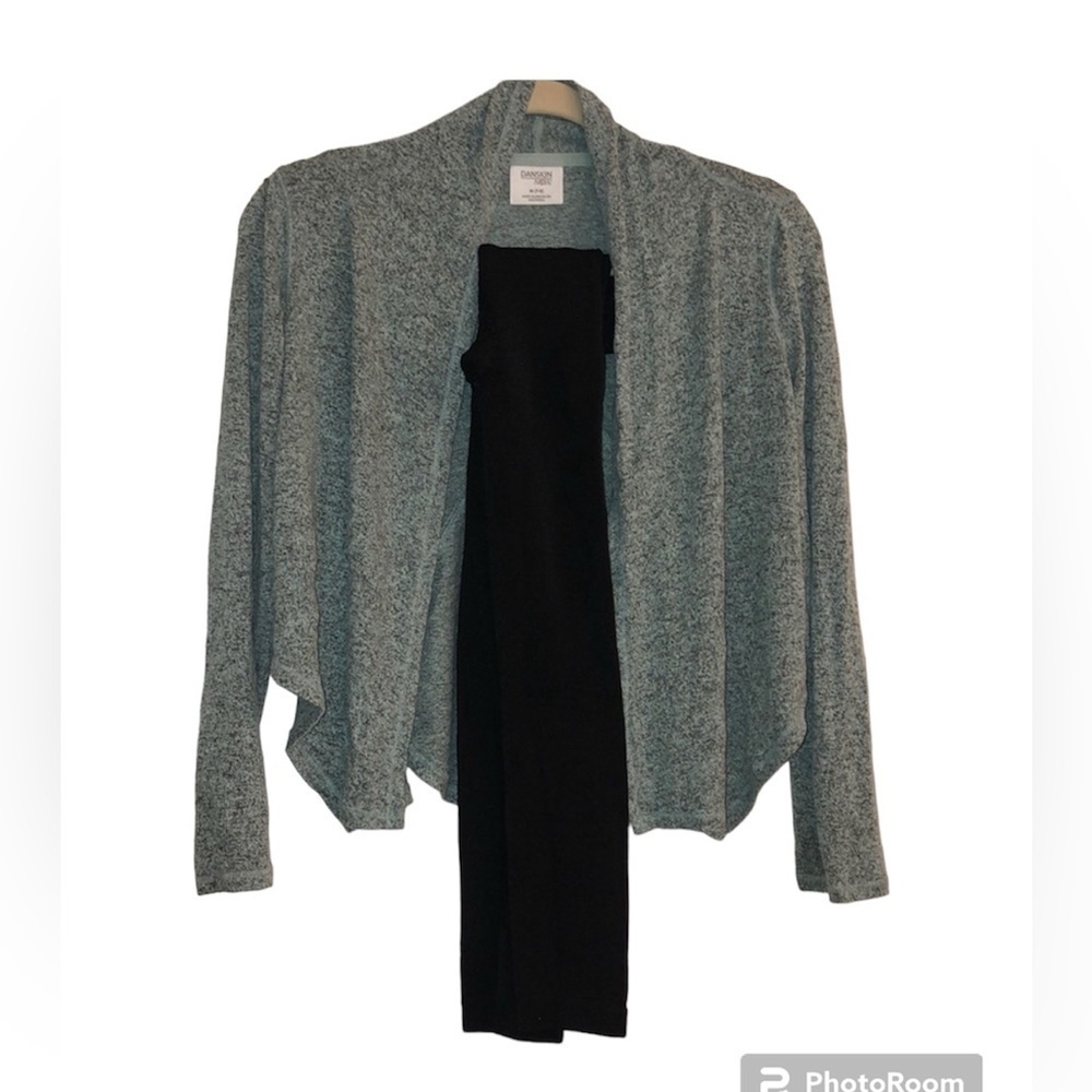 Danskin NOW warm up wrap and fleece lined tights‎